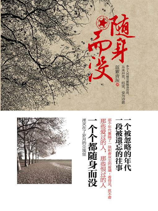 Title details for 悬疑世界系列图书：随身而没(The Passing Years — Mystery World Series (Chinese Edition) ) by LanZiQingHui - Available
